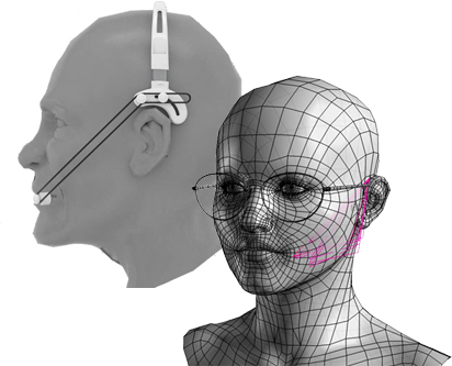 CapMouse prototypes on heads